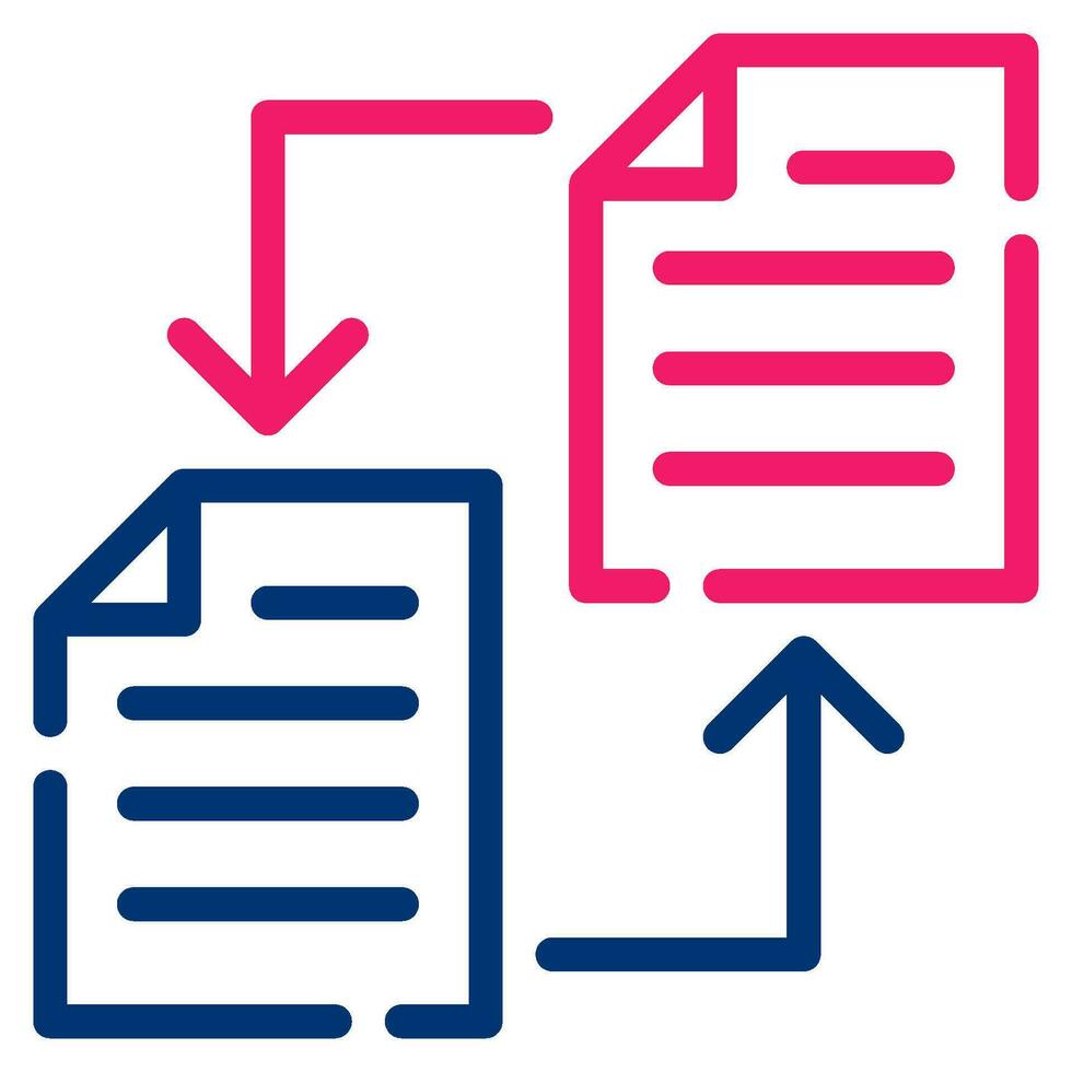 Data Transfer icon illustration vector