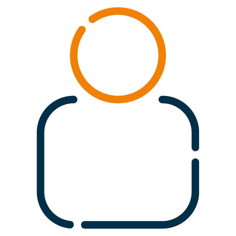 User icon Illustration for web, app, infographic vector