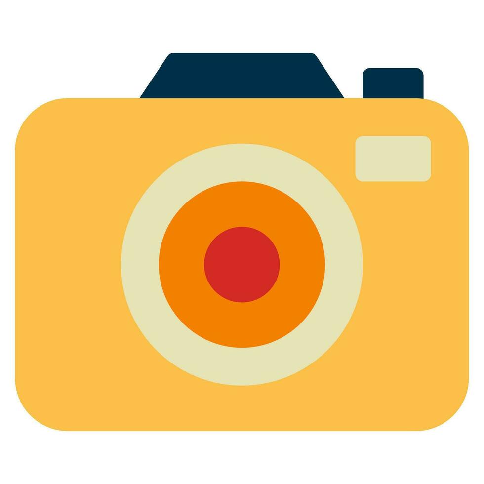 Camera icon Illustration for web, app, infographic vector