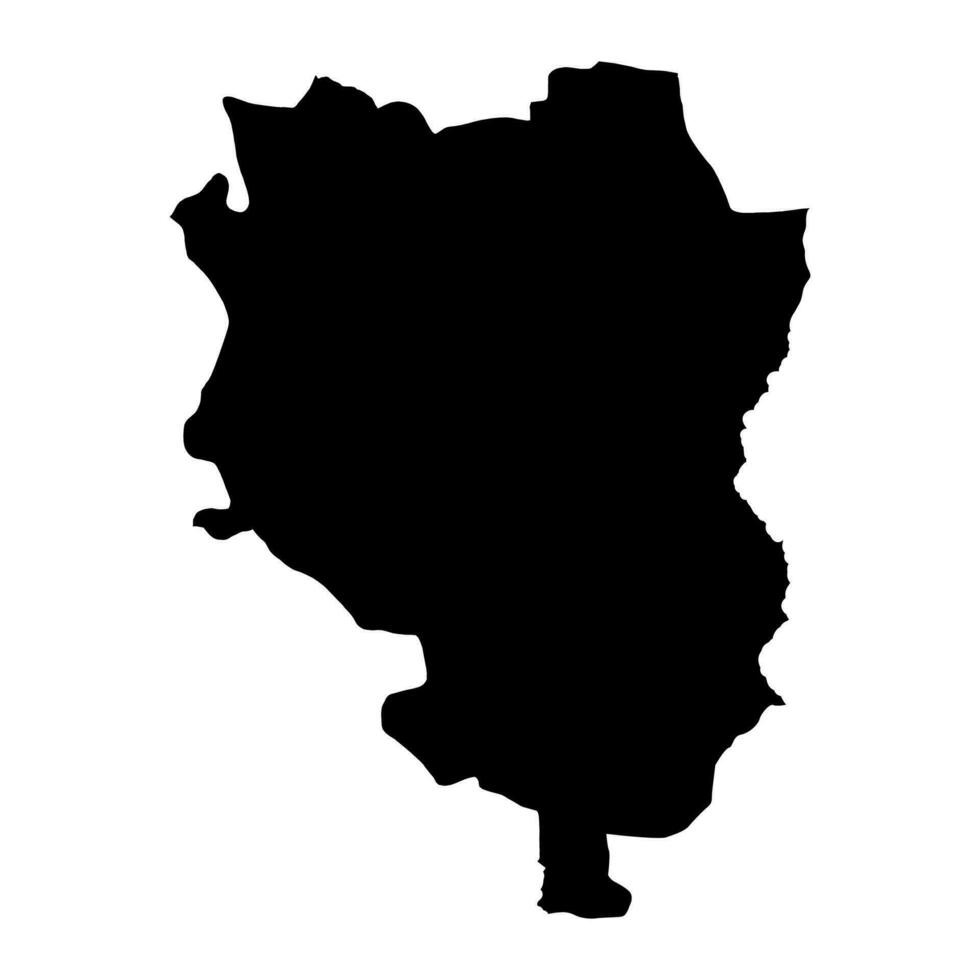 Sankuru province map, administrative division of Democratic Republic of the Congo. Vector illustration.