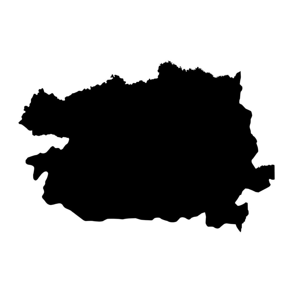 Bas Uele province map, administrative division of Democratic Republic of the Congo. Vector illustration.