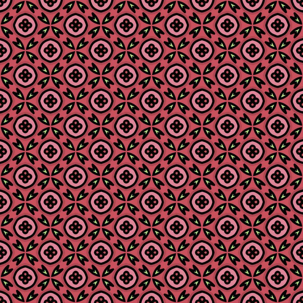Multi color seamless abstract pattern. Background and backdrop. Multi Colored. Colorful ornamental design. Colored mosaic ornaments. Vector graphic illustration.
