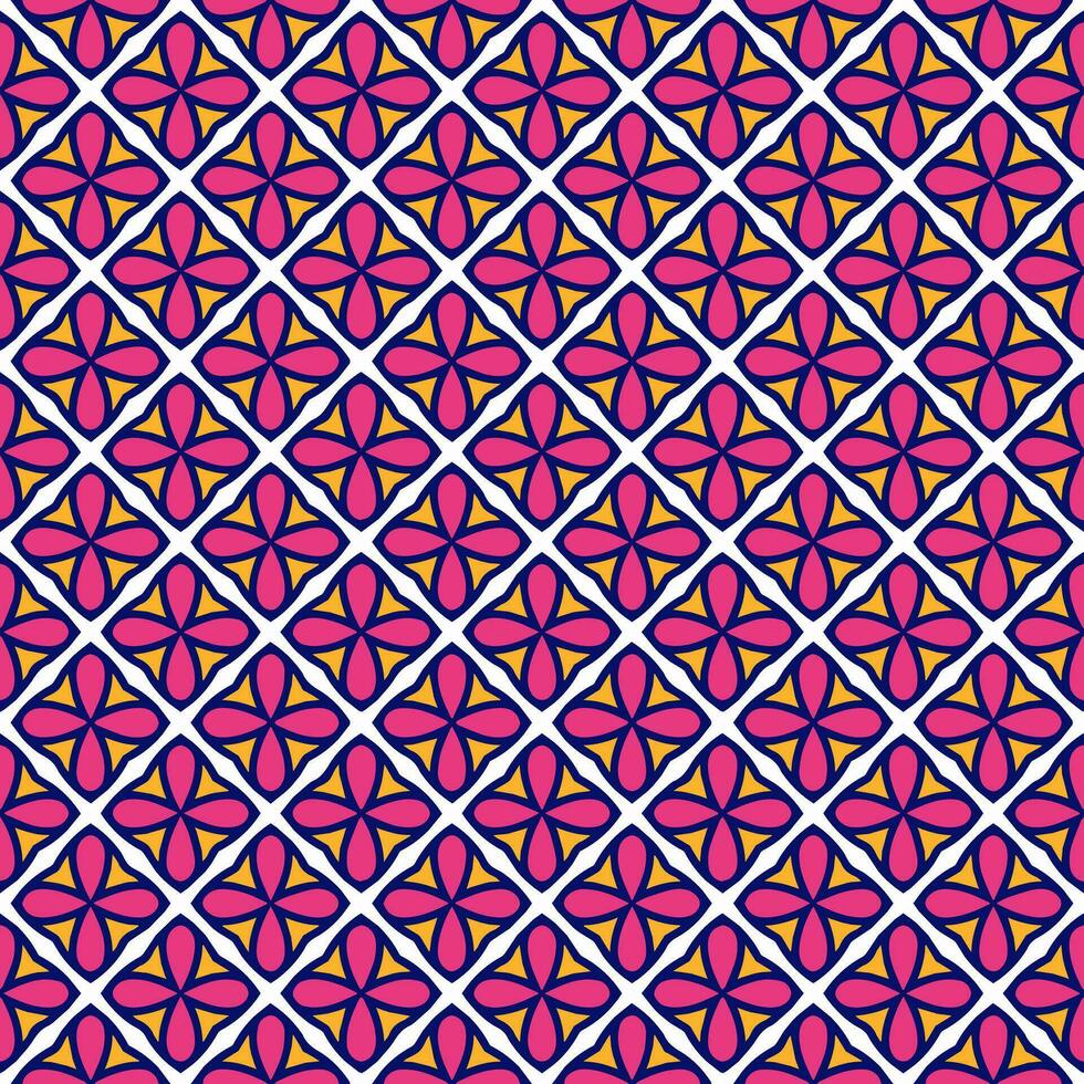 Multi color seamless abstract pattern. Background and backdrop. Multi Colored. Colorful ornamental design. Colored mosaic ornaments. Vector graphic illustration.