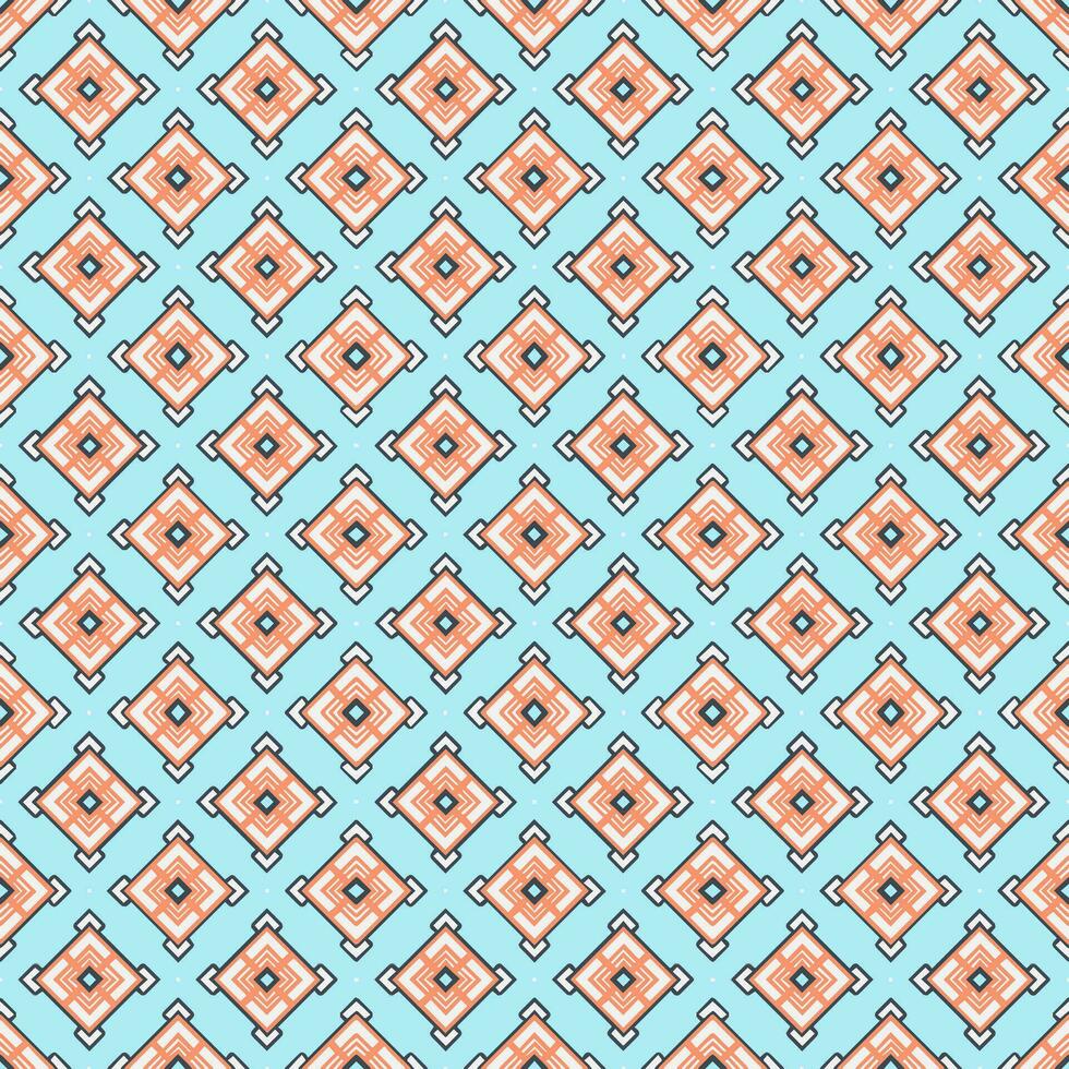 Multi color seamless abstract pattern. Background and backdrop. Multi Colored. Colorful ornamental design. Colored mosaic ornaments. Vector graphic illustration.