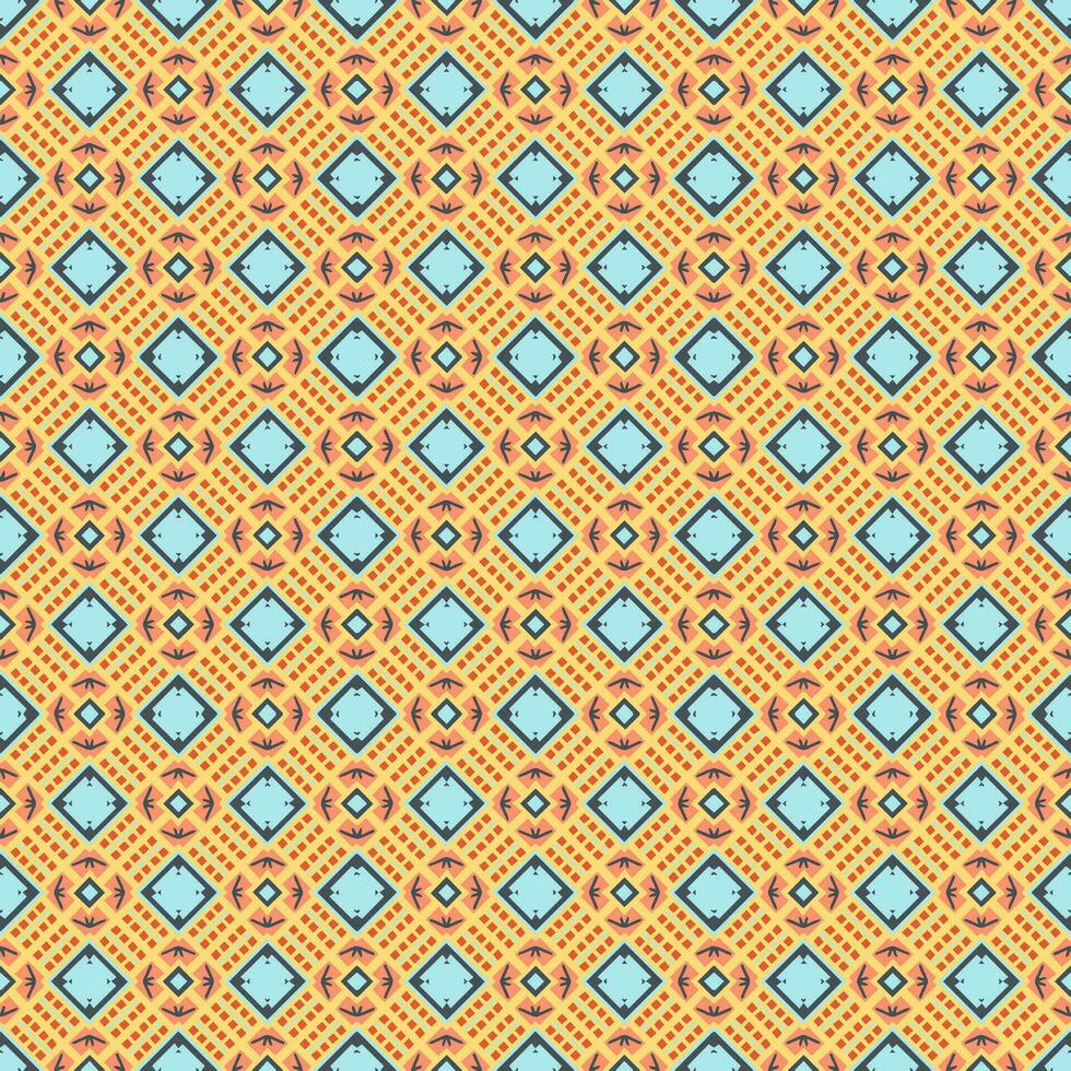 patrón abstracto sin costuras de varios colores. fondo y telón de fondo. multicolor colorido diseño ornamental. adornos de mosaico de colores. ilustración gráfica vectorial. vector