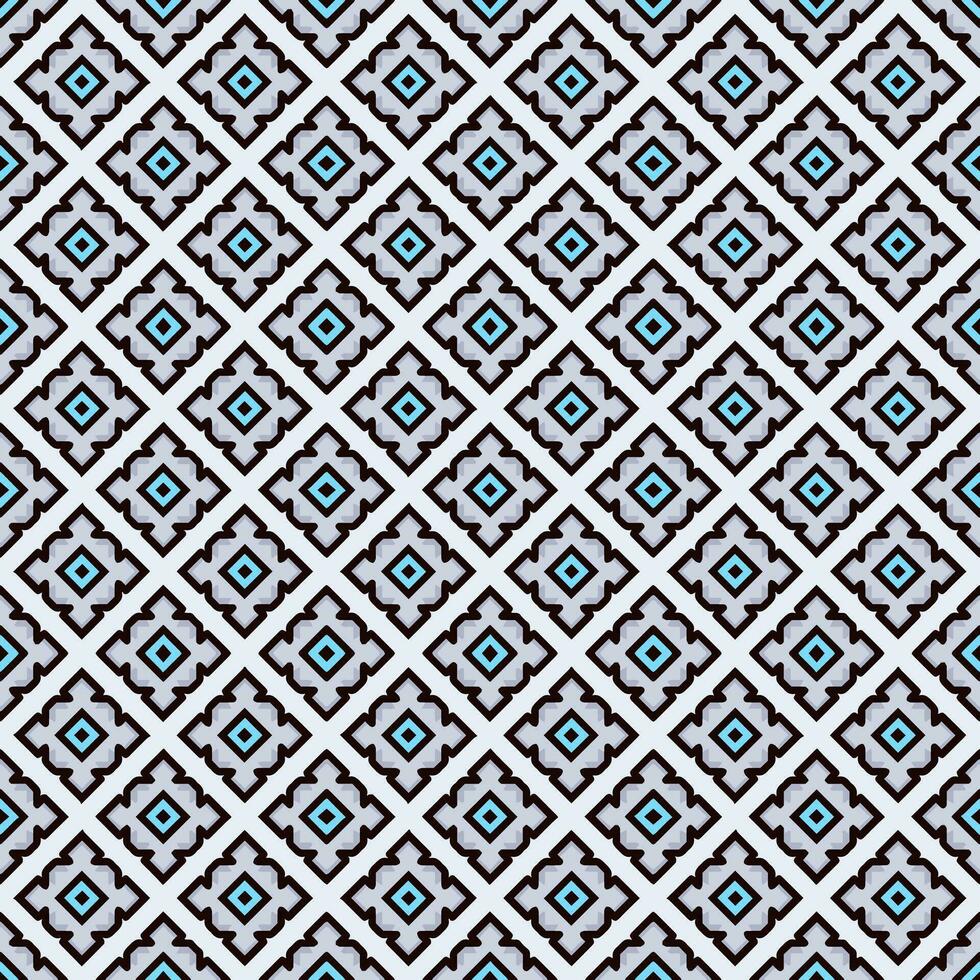 Multi color seamless abstract pattern. Background and backdrop. Multi Colored. Colorful ornamental design. Colored mosaic ornaments. Vector graphic illustration.