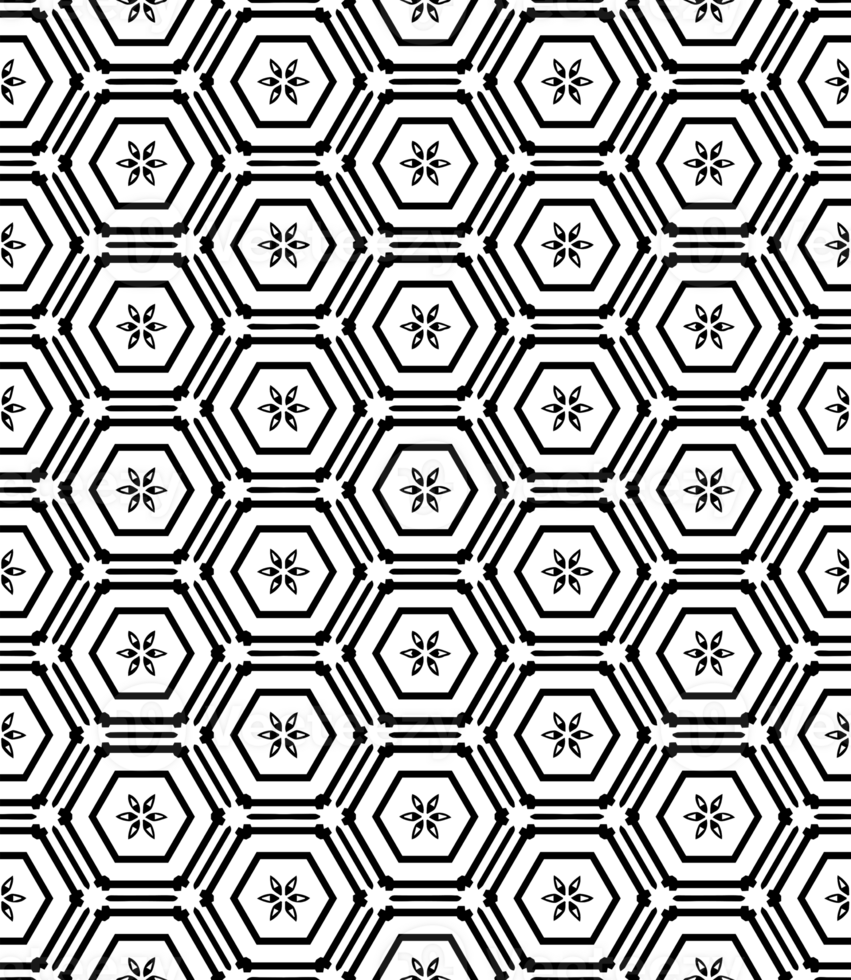 Black seamless abstract pattern. Overlay for background and backdrop. Ornamental design. PNG graphic illustration with transparent background.