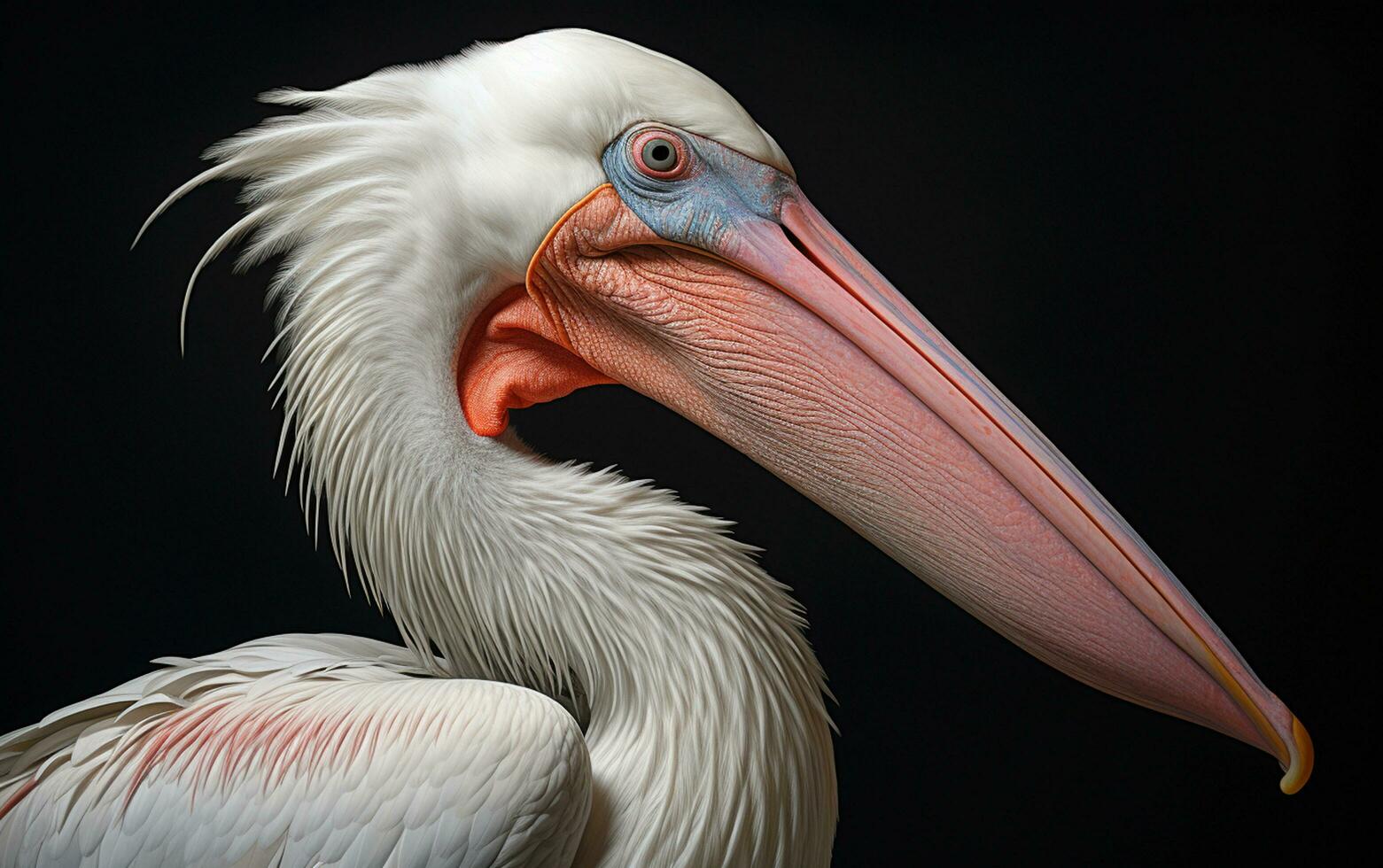 AI Generative Pelican bird Natural illustration photography photo