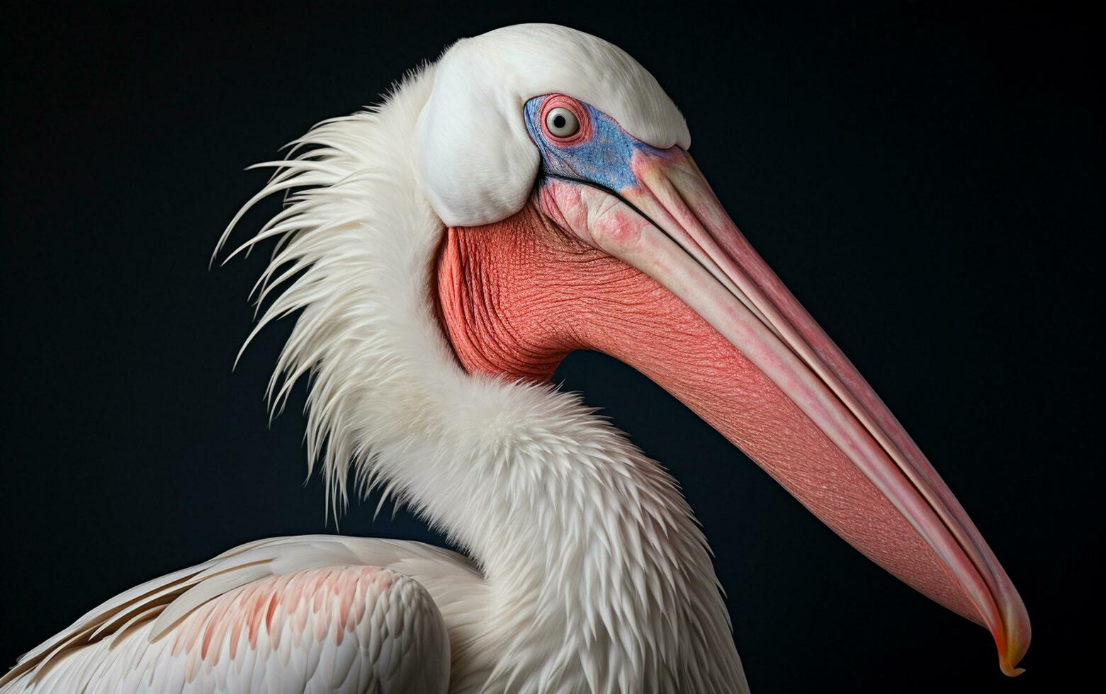 AI Generative Pelican bird Natural illustration photography photo