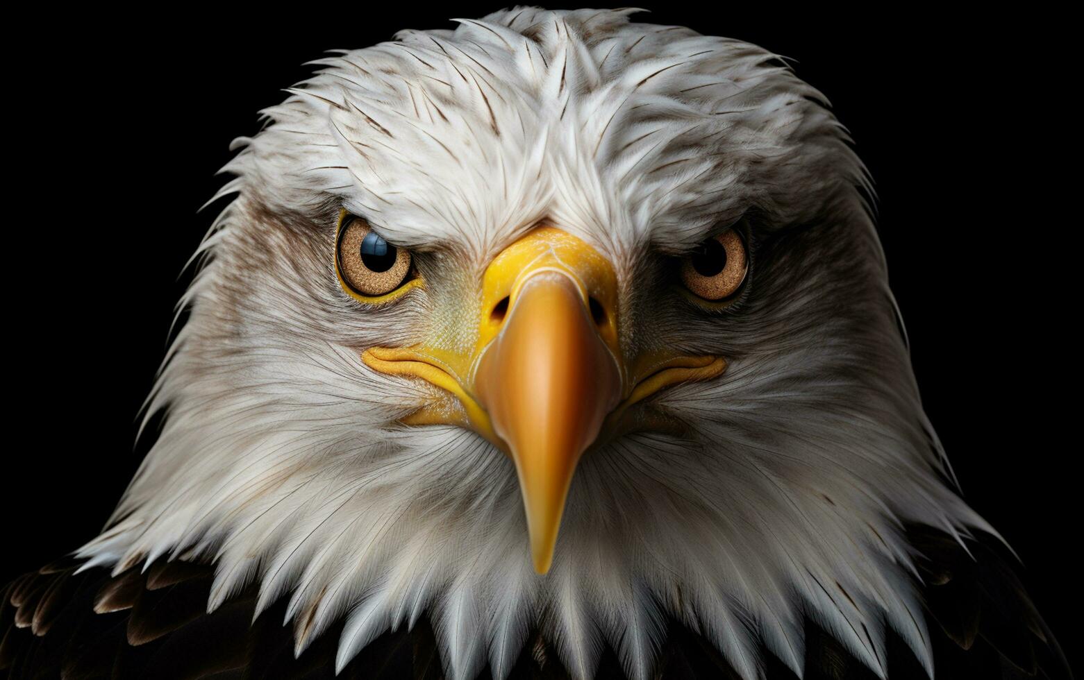 AI Generative Bald Eagle bird photography photo