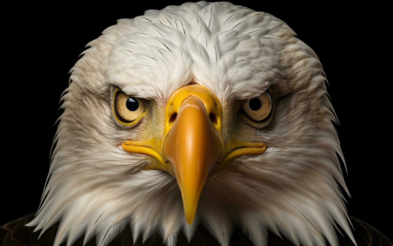 AI Generative Bald Eagle bird photography photo