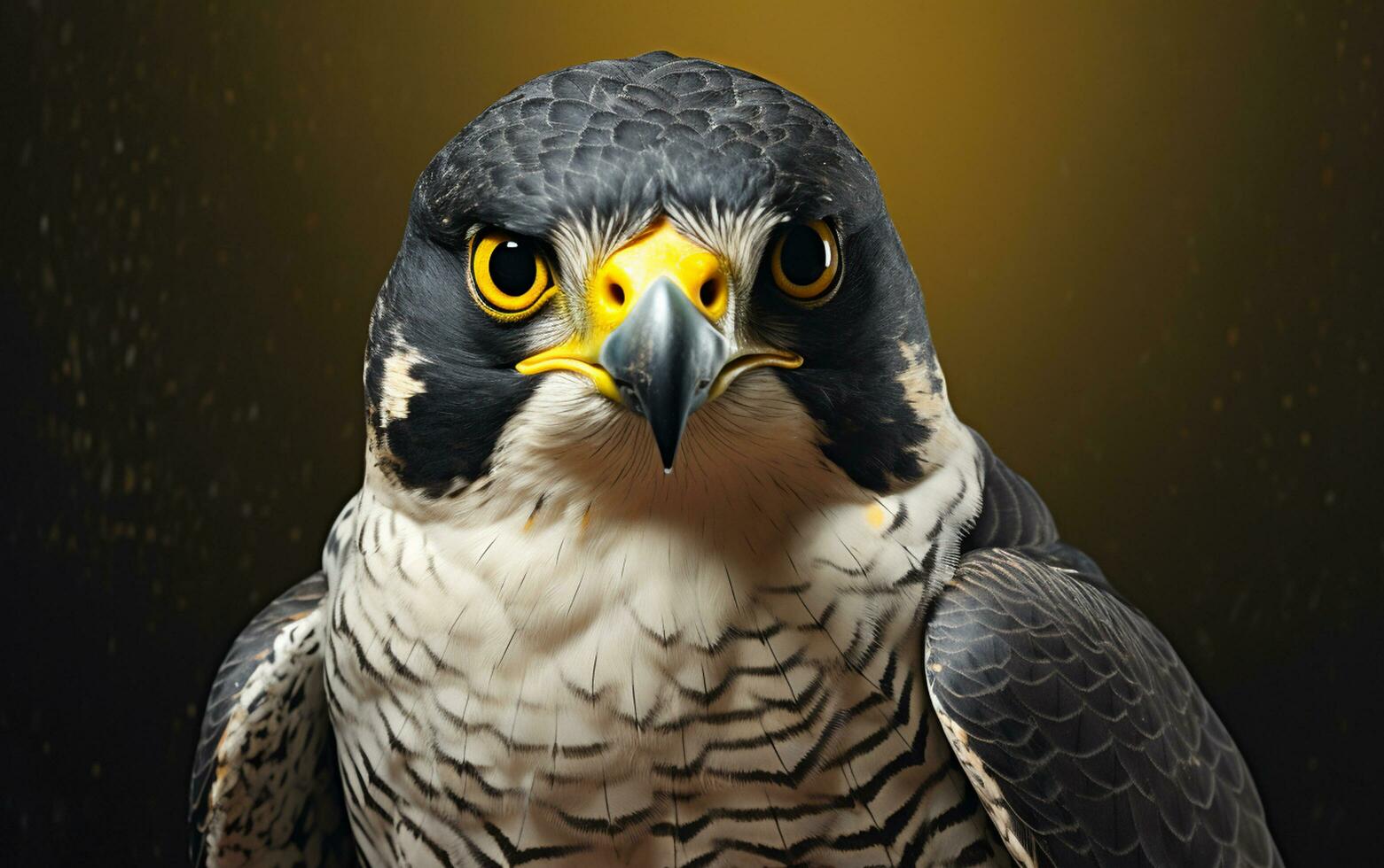 AI Generative Peregrine Falcon bird illustration photography photo