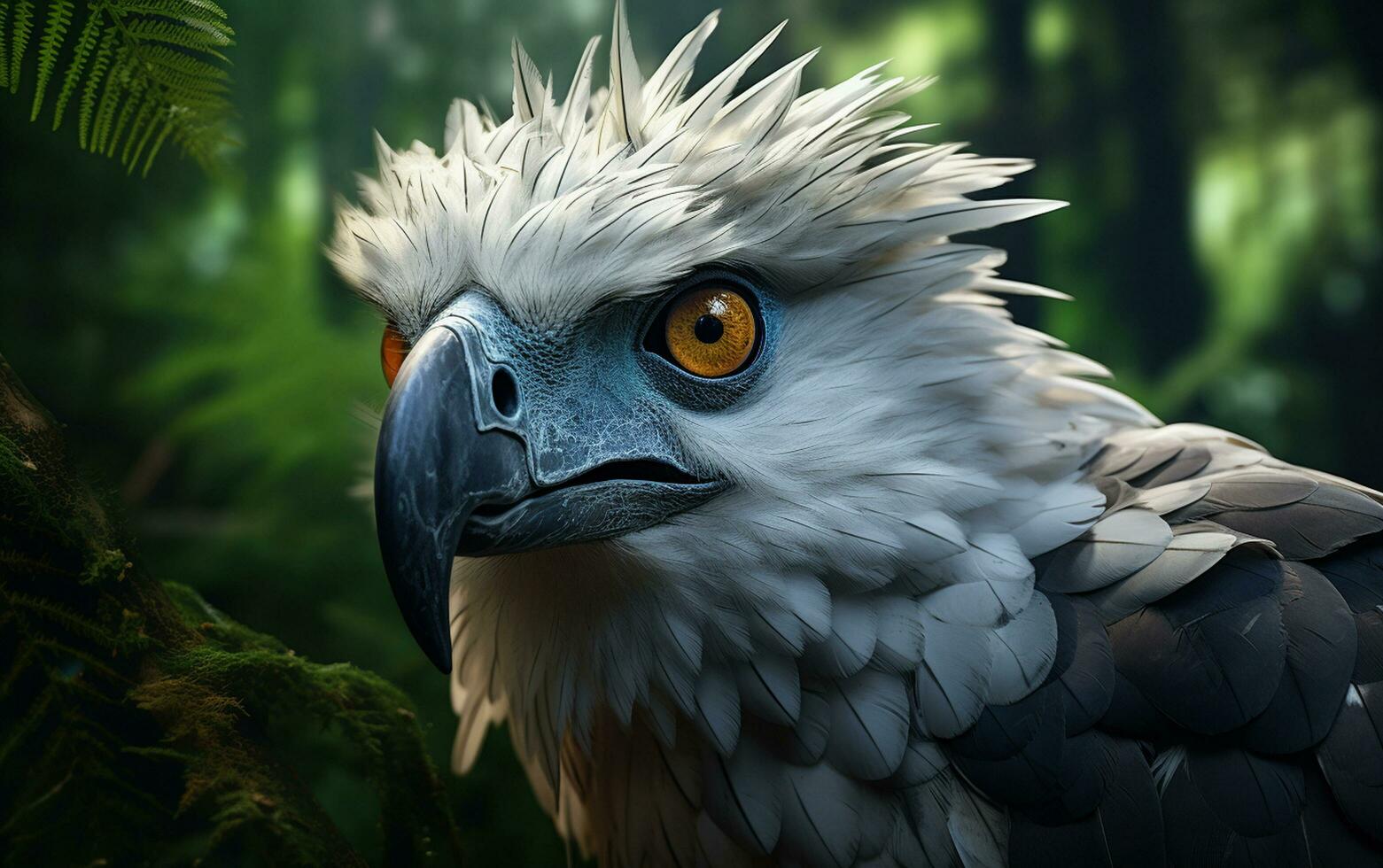 The harpy eagle, Harpia harpyja is also called the American harpy