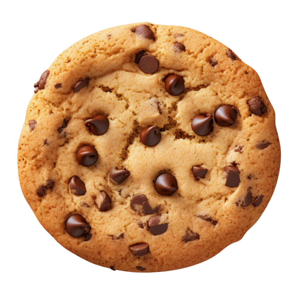 ai genererad småkakor med choklad pommes frites klämma konst 34882121 PNG