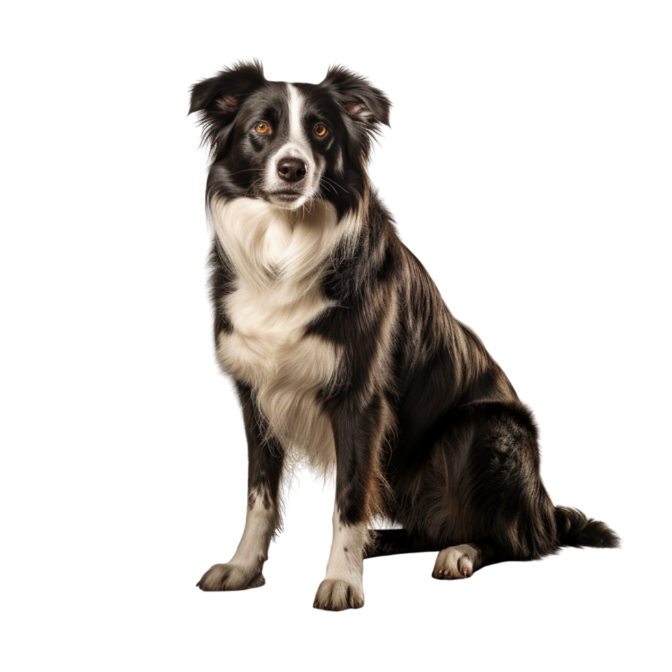 AI generated Dog standing clip art png