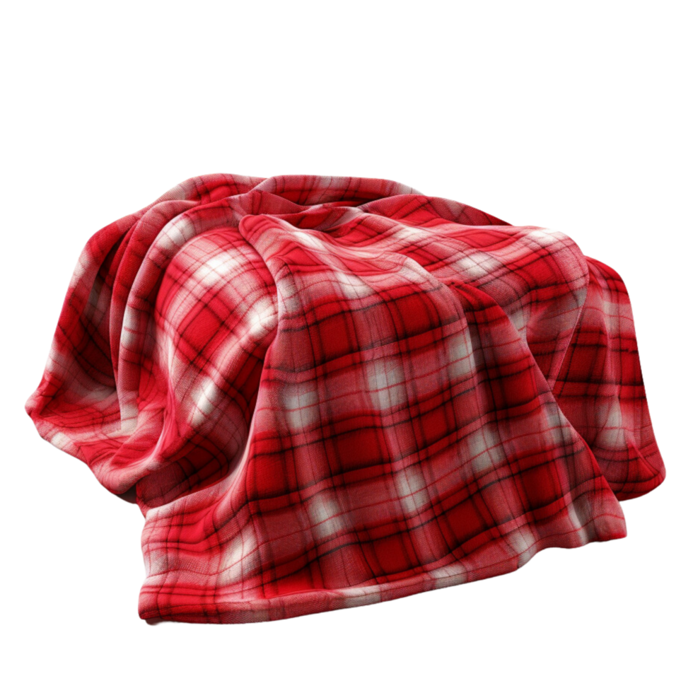 AI generated Folded blanket clip art png