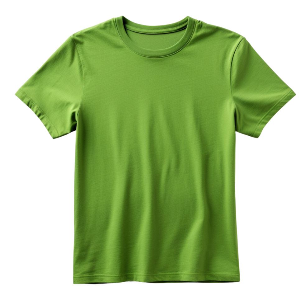 AI generated T-shirt mockup clip art png