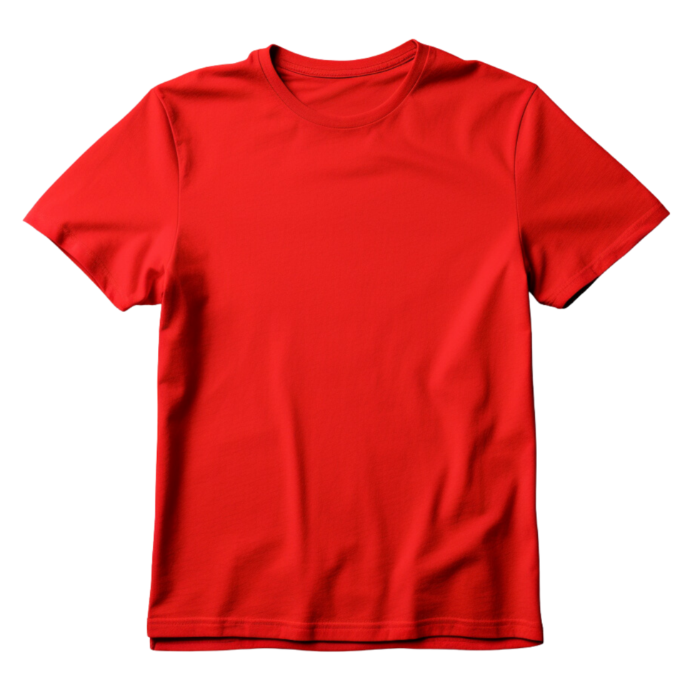 AI generated T-shirt mockup clip art png