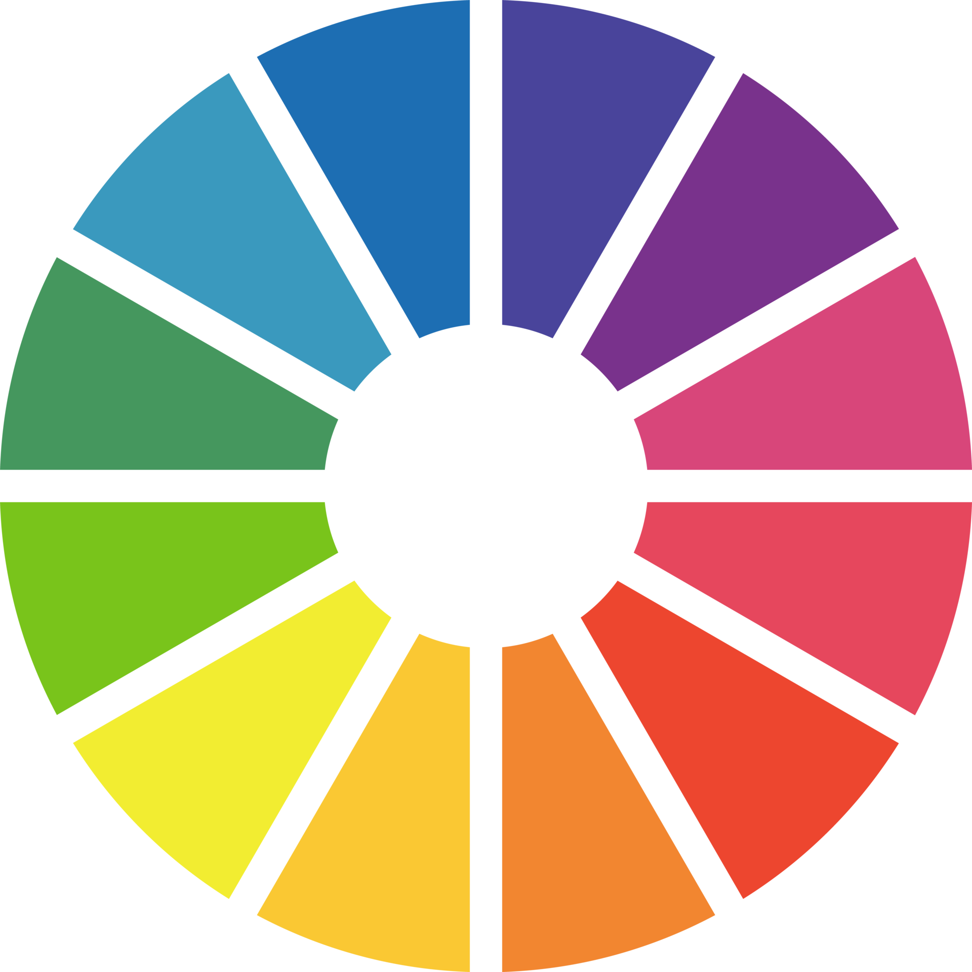 Color palette template for art school. Multicolored wheel. Infographic