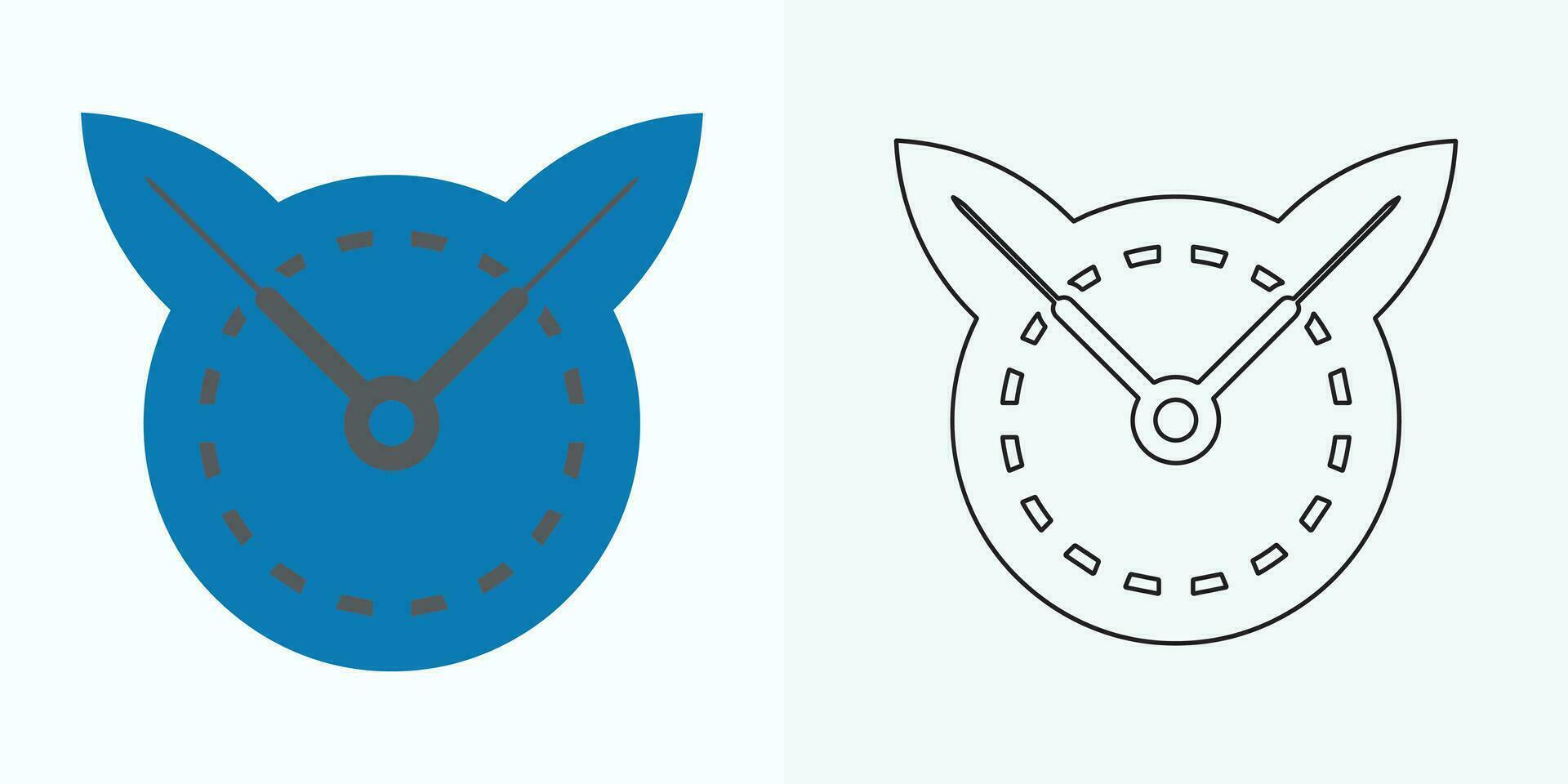 Time and Clock set of linear icons. Time management. Timer, Speed, Alarm, Restore, Time Management, Calendar and more. Collection of time, clock, watch, timer vector simple outline icons for web