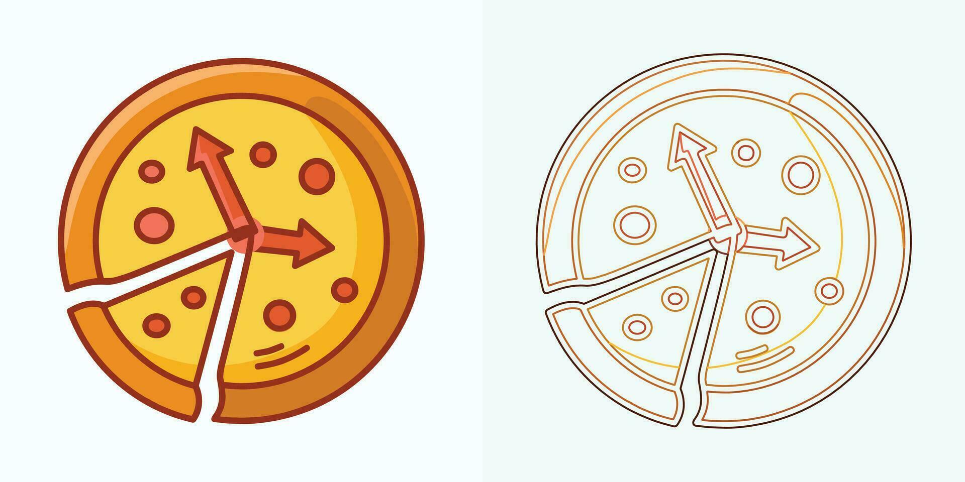 paso de hora icono. paso de tiempo. Temporizador logo. reloj icono ilustración vector diseño