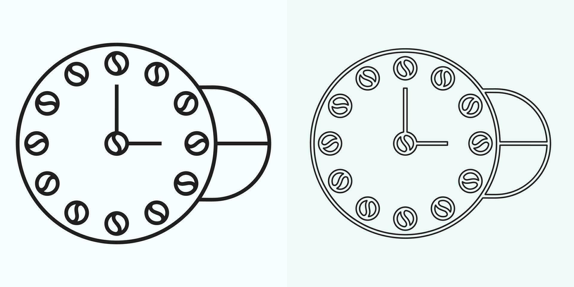 paso de hora icono. paso de tiempo. Temporizador logo. reloj icono ilustración vector diseño