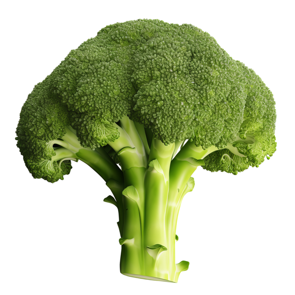 AI generated Broccoli clip art png