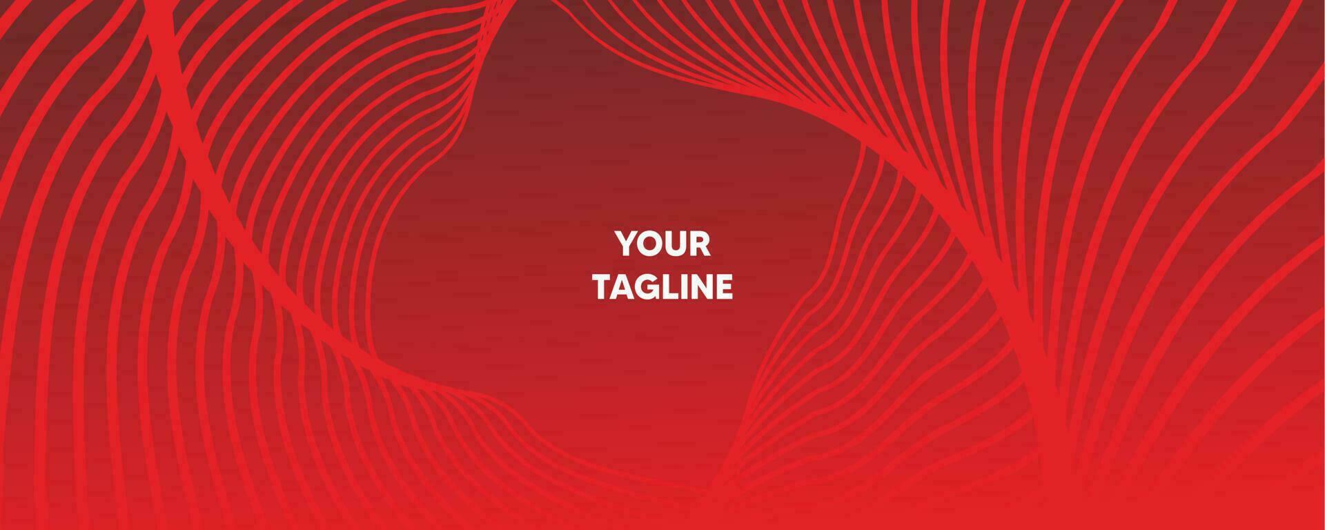 Red Line background vector