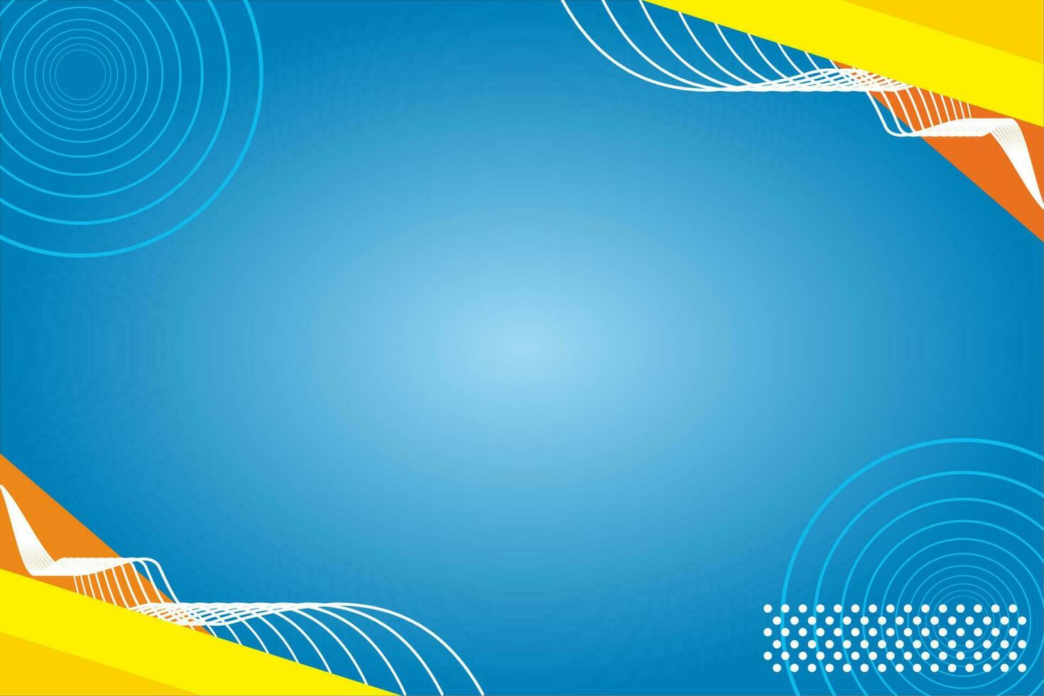 Blue and Yellow line background vector