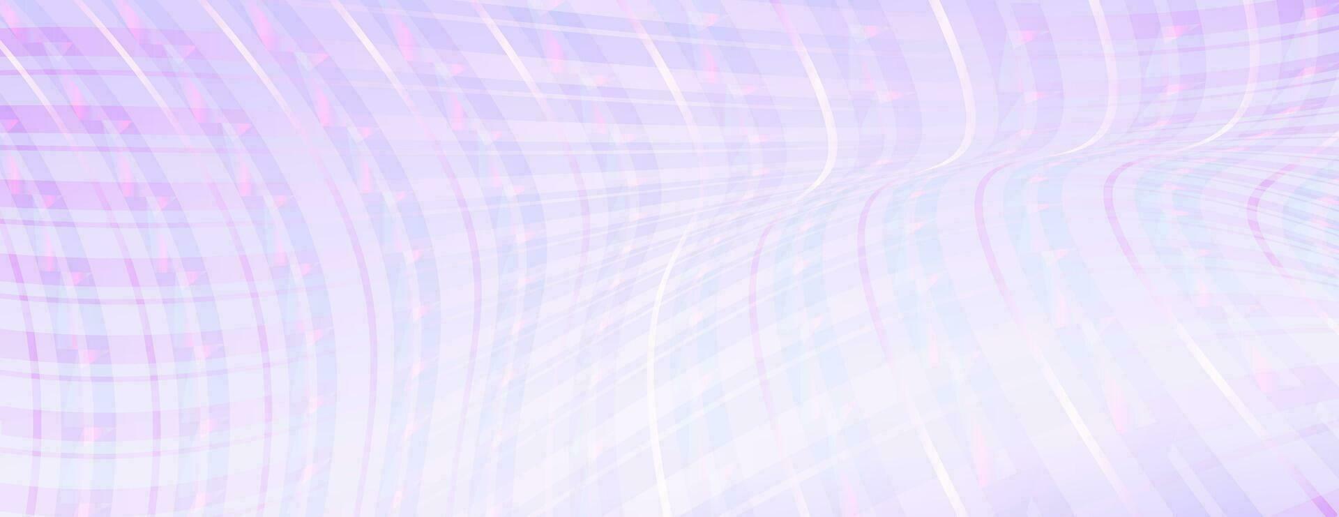 Vector abstract  wave line gradient background. Colorful halftone light purple, violet gradient wave fon. Modern abstract smooth plaid wavy background.