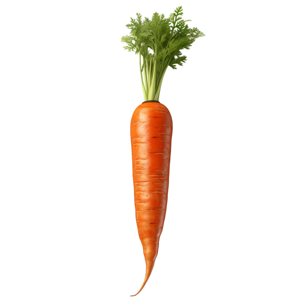 AI generated Carrot clip art png