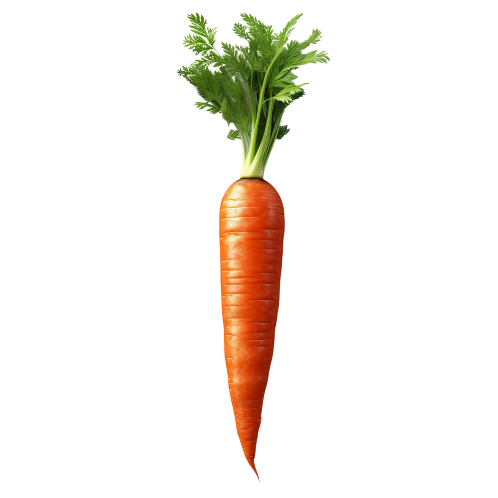 AI generated Carrot clip art png