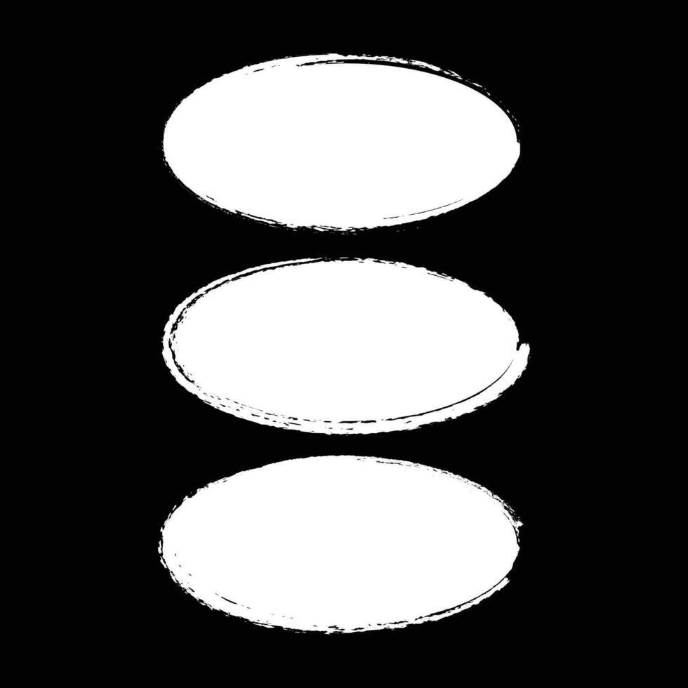Round shape grunge illustration vector