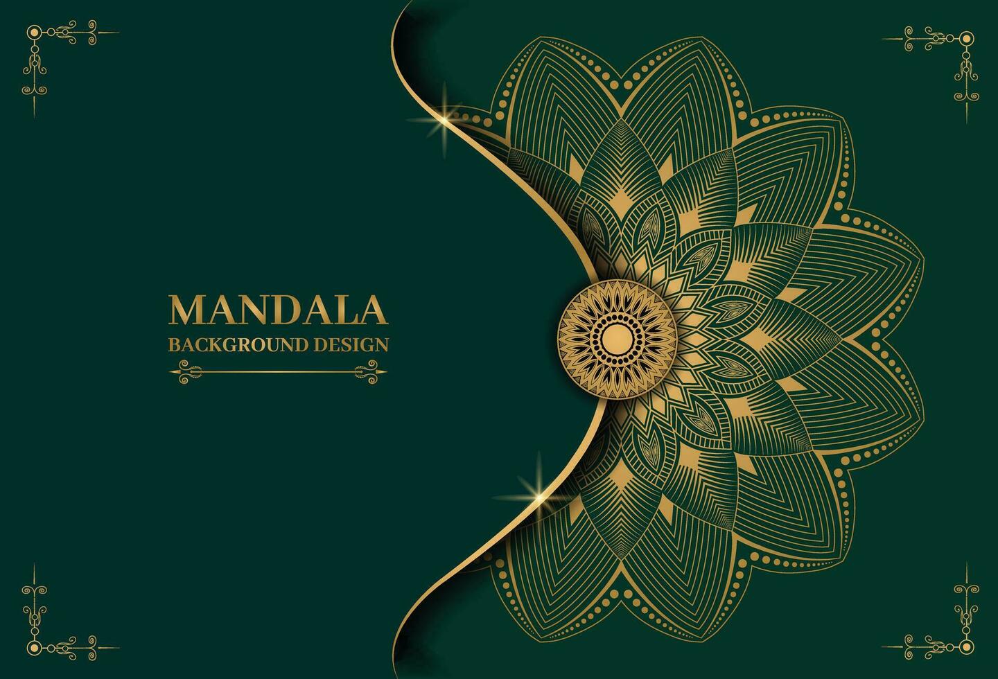 Luxury mandala background with golden arabesque pattern Arabic Islamic east style. Ramadan Style Decorative mandala. Mandala for print, poster, cover, brochure, flyer, banner vector