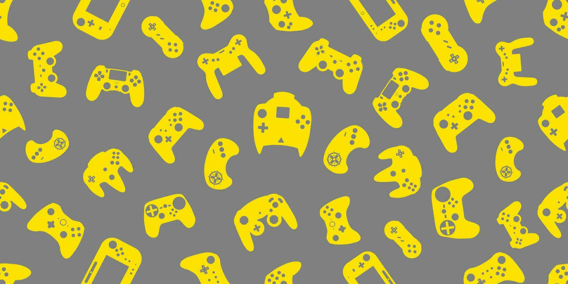 Gamepad Video game controller background vector