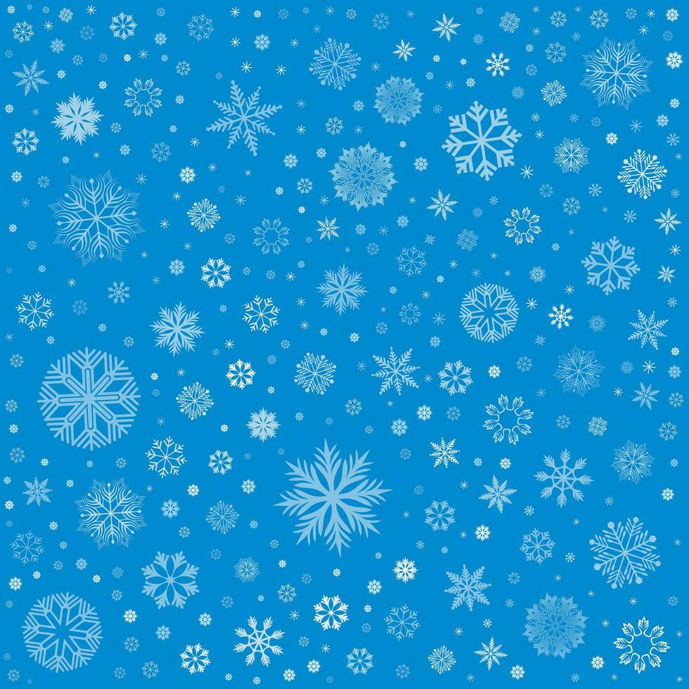 Abstract texture pattern with snowflakes vector