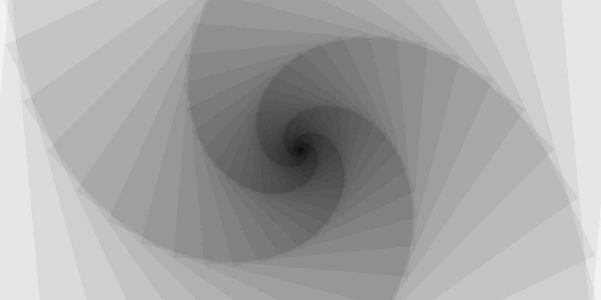 Abstract background with spiral. Monochrome texture. Vector illustration