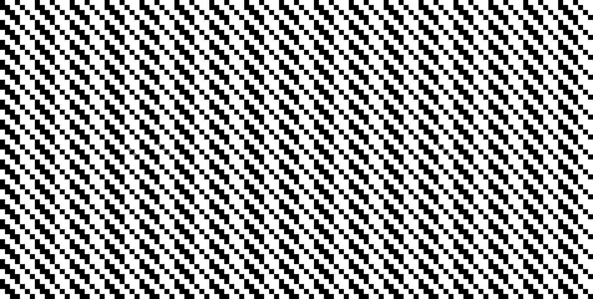 Monochrome geometric grid Pixel Art background Modern black and white abstract mosaic texture vector