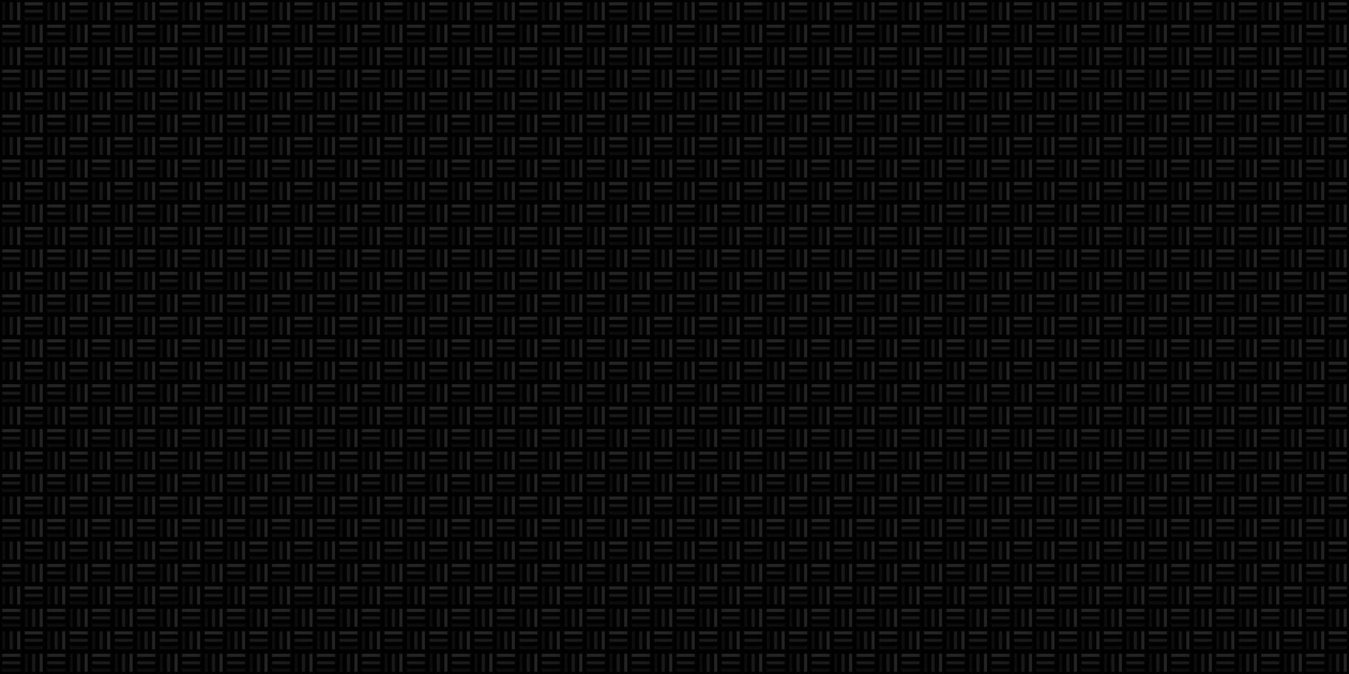 Dark black Geometric grid Carbon fiber background Modern dark abstract seamless texture vector