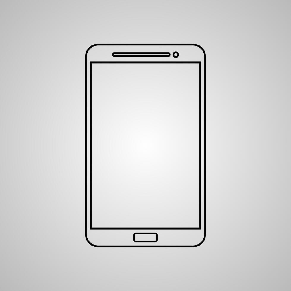 Tablet PC icon vector illustration