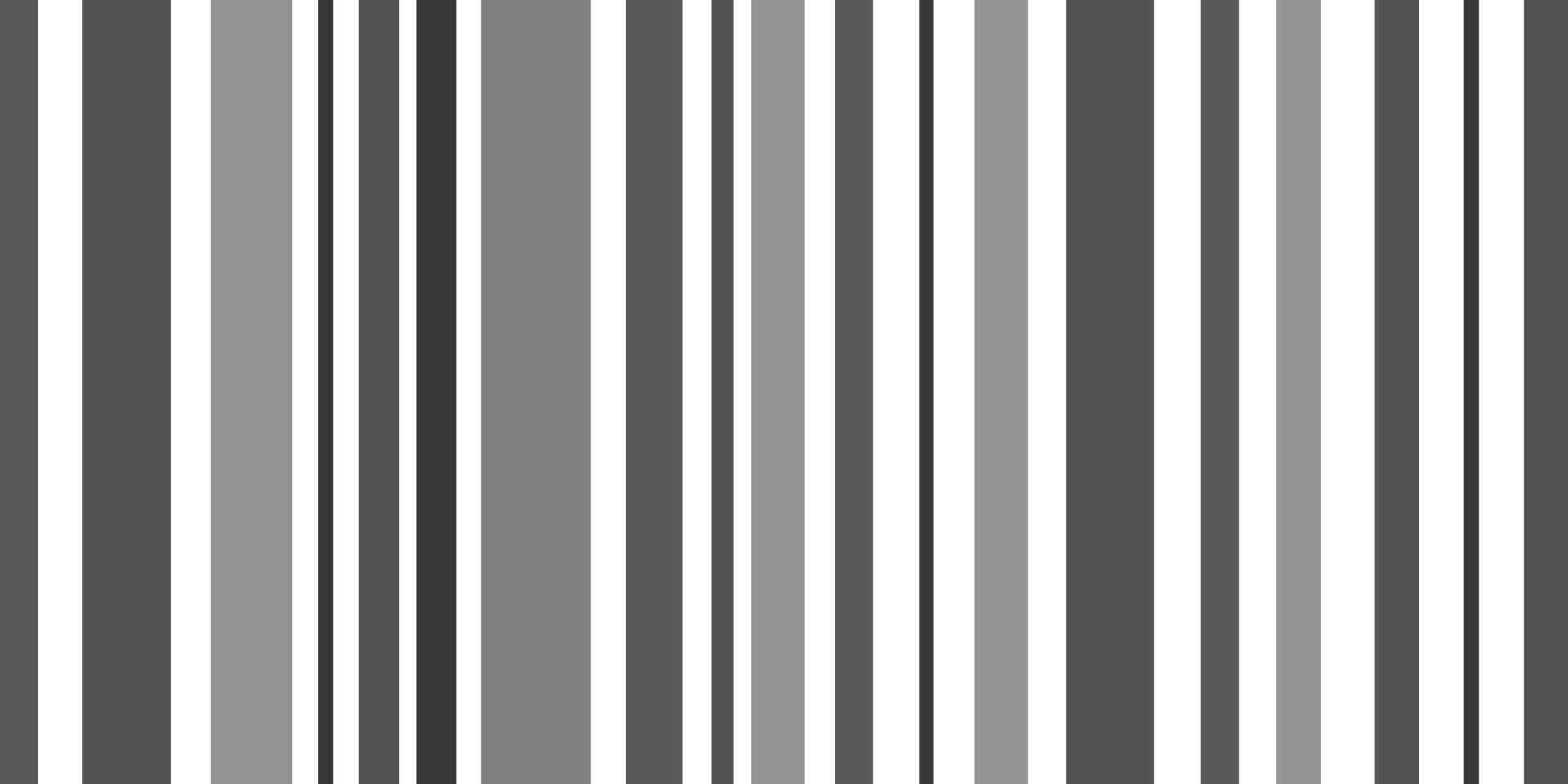 Monochrome black and white vertical stripes background vector