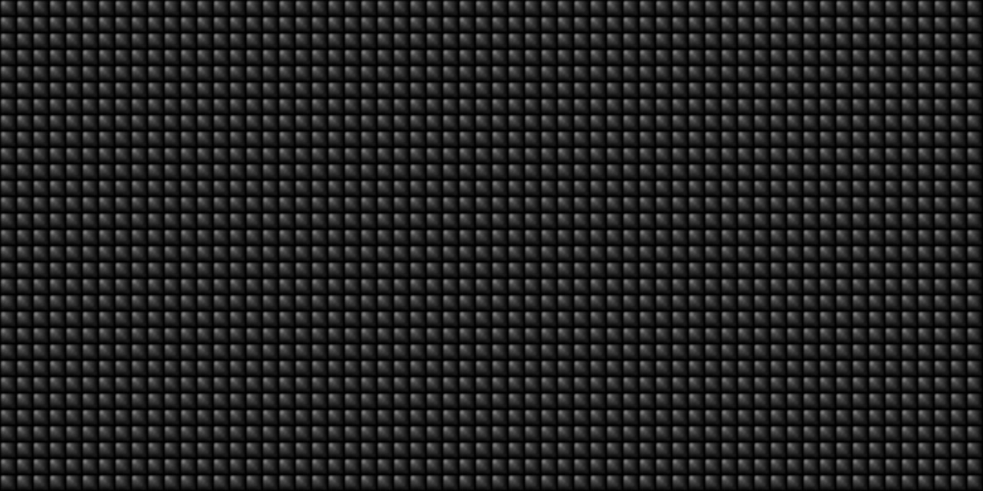 Dark black Geometric grid Carbon fiber background Modern dark abstract texture Seamless pattern vector