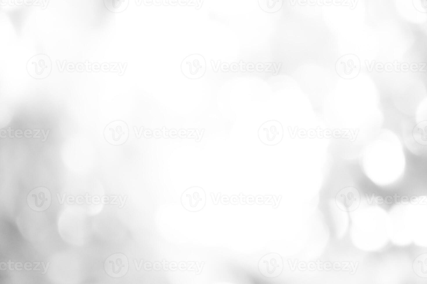 white abstract shiny bokeh background photo