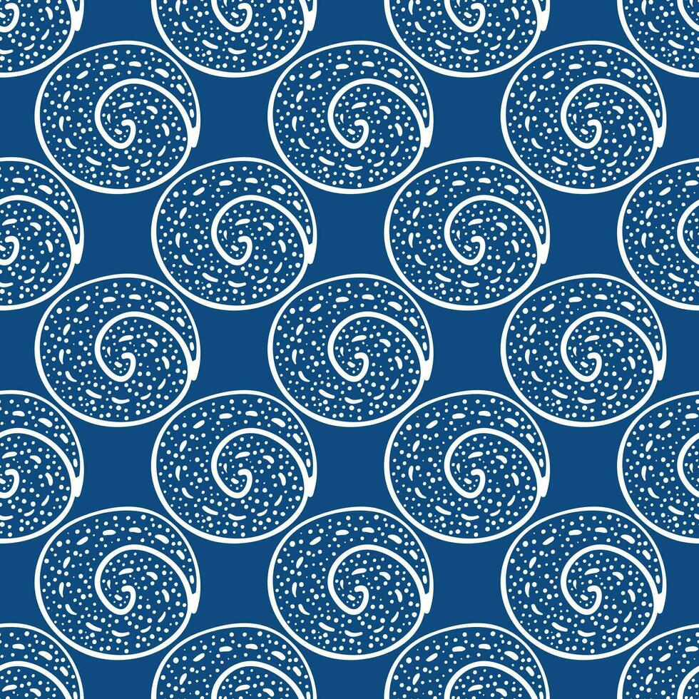 Hand drawn Doodle pattern Abstract ornament background vector