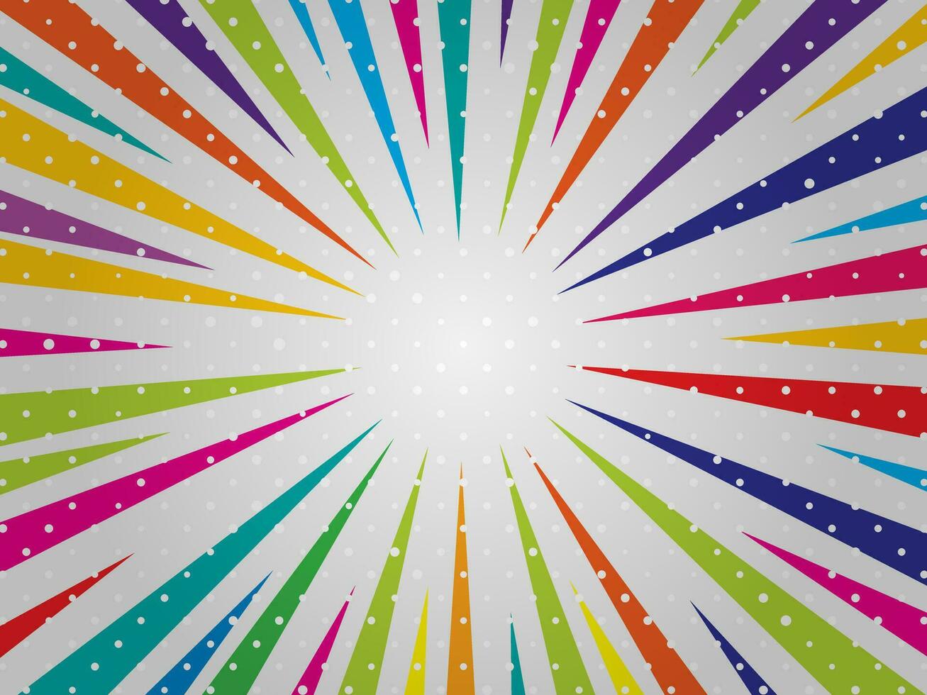 Colorful Pop art comic book Cartoon Sunlight Background vector