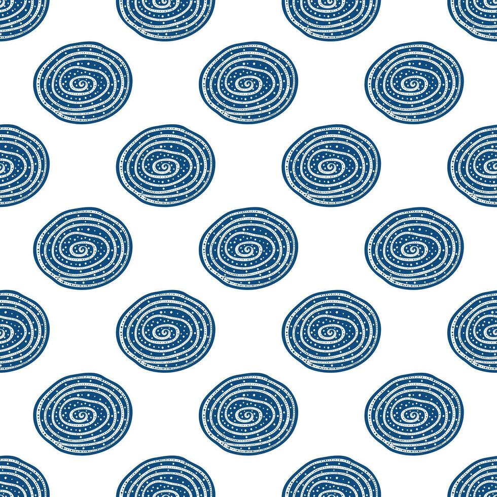 Hand drawn Doodle pattern Abstract ornament background vector