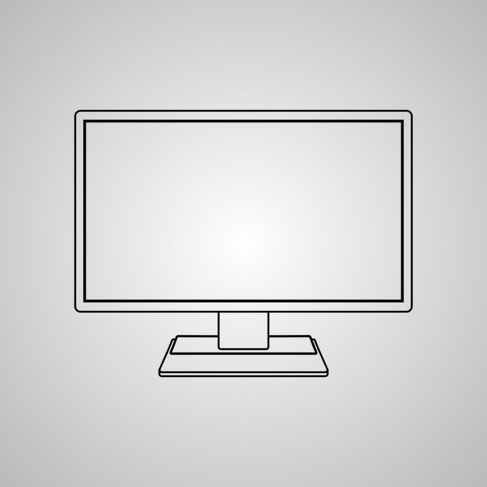 Computer display Screen computer monitor vector