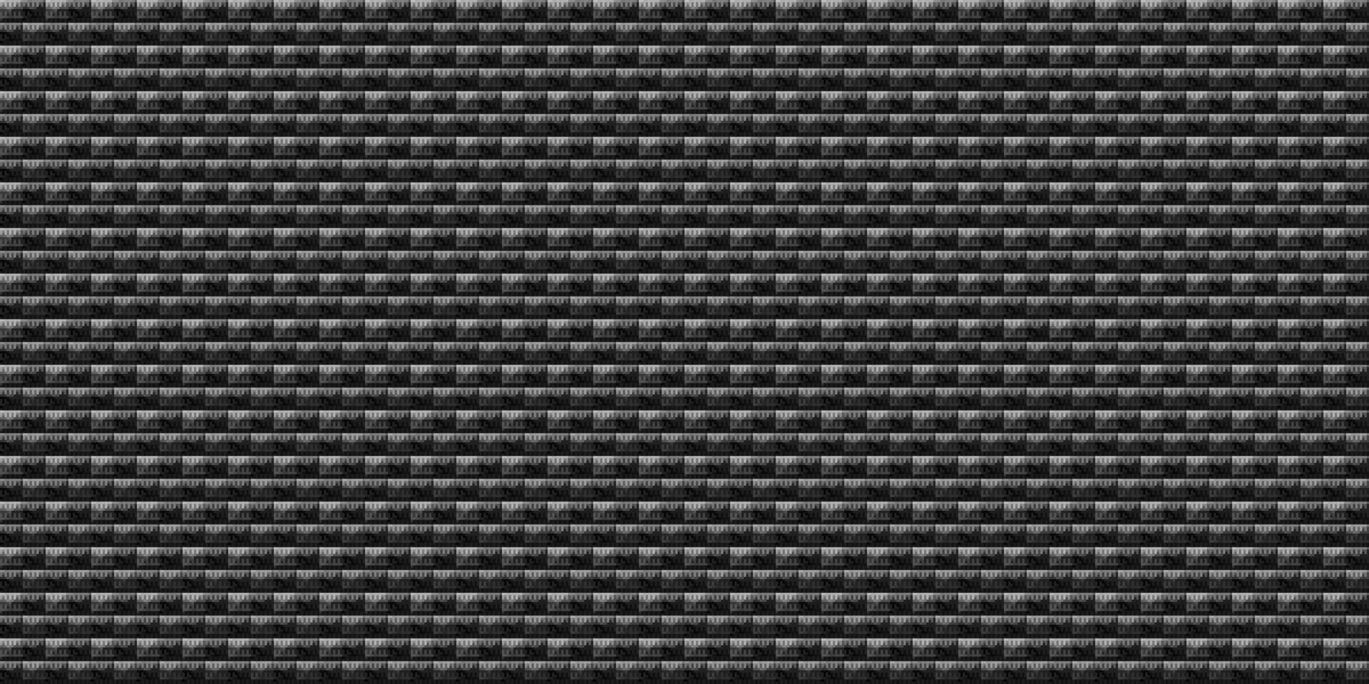 monocromo geométrico cuadrícula píxel Arte estilo antecedentes moderno negro y blanco resumen mosaico textura vector