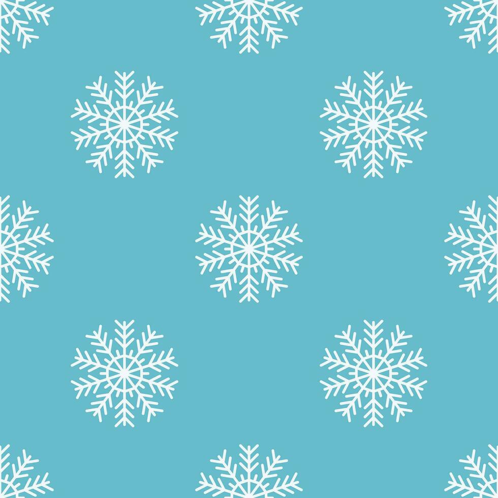 Seamless texture pattern with snowflakes vector