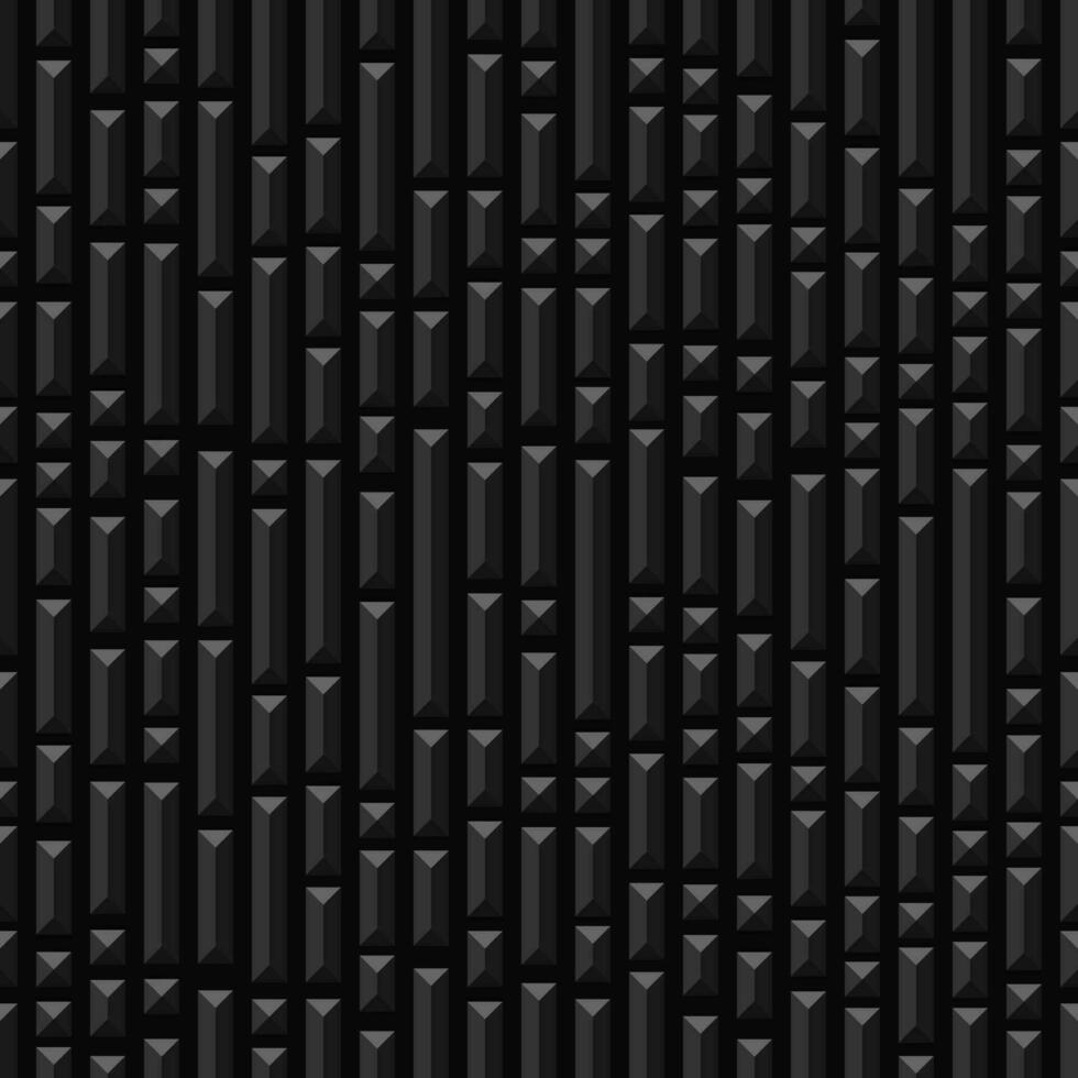 Black background Modern dark abstract seamless vector texture